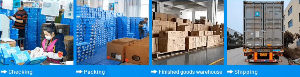 Efficient footwear assembly line for bulk order manufacturing