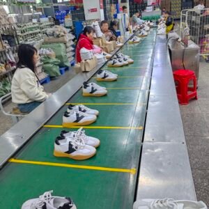 Shoe production line for importing shoes from China