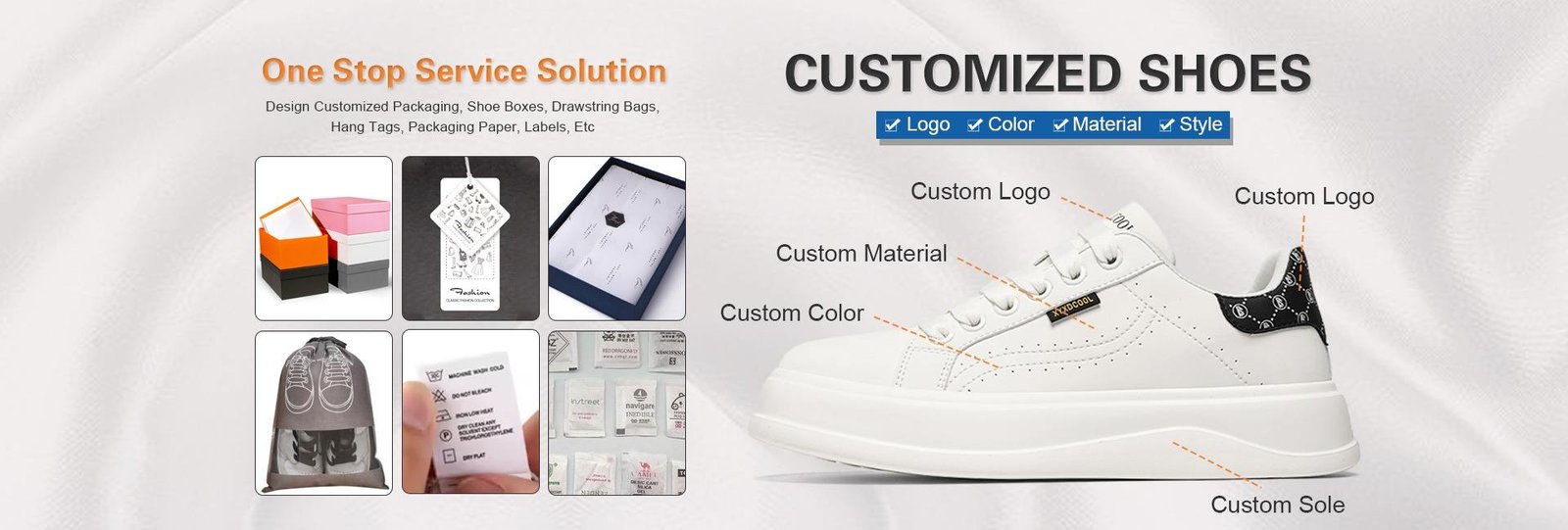 Quality control inspection for sports shoes and sneakers manufacturing