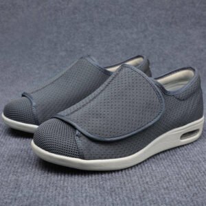 wide diabetic shoes women breathable