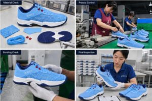 OEM pickleball shoe manufacturing process