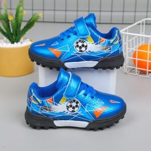 Advanced turf soccer shoes for kids outsole with responsive stud pattern
