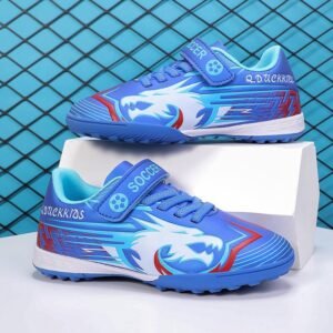 TF outsole on affordable kids turf shoes for rubber stud traction