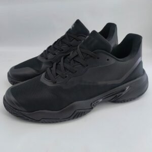 High arch support padel shoes side view with cushioned insole for comfort