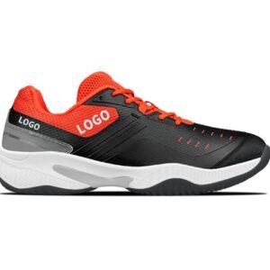 Lateral support pickleball shoes side view for stability during quick cuts