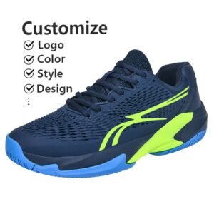 Lightweight padel court shoes side view with minimalist fast movement design
