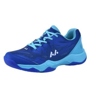 Men's durable pickleball court shoes side view with non-marking outsole for indoor hard courts