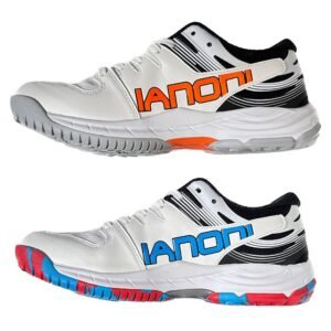 Wide fit pickleball shoes side view with extra toe box room for comfort