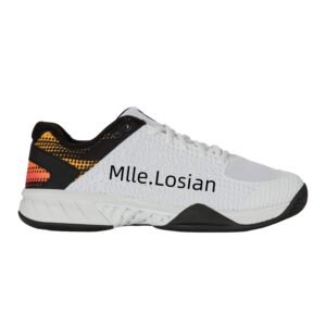 Women's breathable pickleball shoes side view with mesh upper for all-day comfort