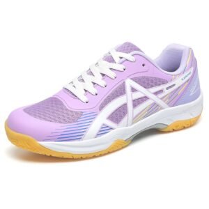 Men's durable pickleball court shoes side view with non-marking outsole for indoor hard courts