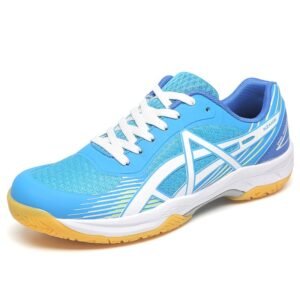 Durable breathable upper on men's pickleball court shoes for long-lasting wear